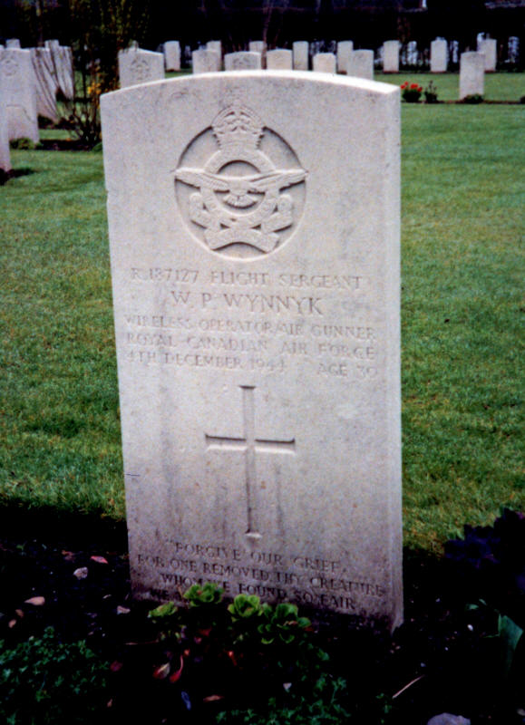 W/O II William Peter Wynnyk<br/><br /><br />died December 4th, 1944